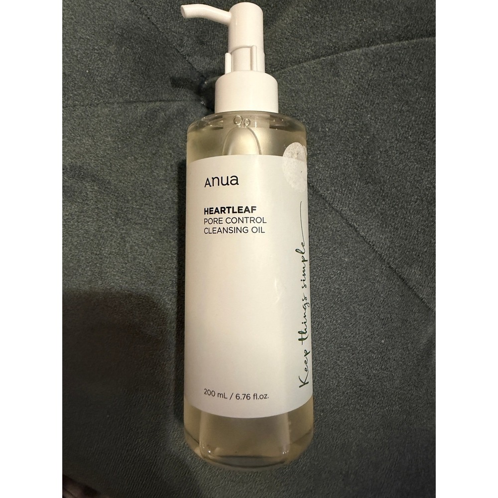 Anua Heartleaf Pore Control Cleansing Oil 200ml 6.76 fl oz Pump Bottle